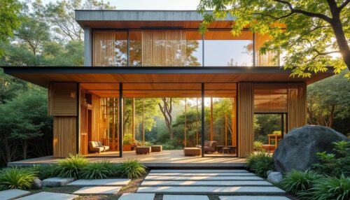 entdecken sie, wie ein innovatives japanisches haus zeigt, dass nachhaltiges wohnen auch ohne beton möglich ist. erfahren sie mehr über ökologische bauweisen und die zukunft des umweltfreundlichen wohnens in japan.