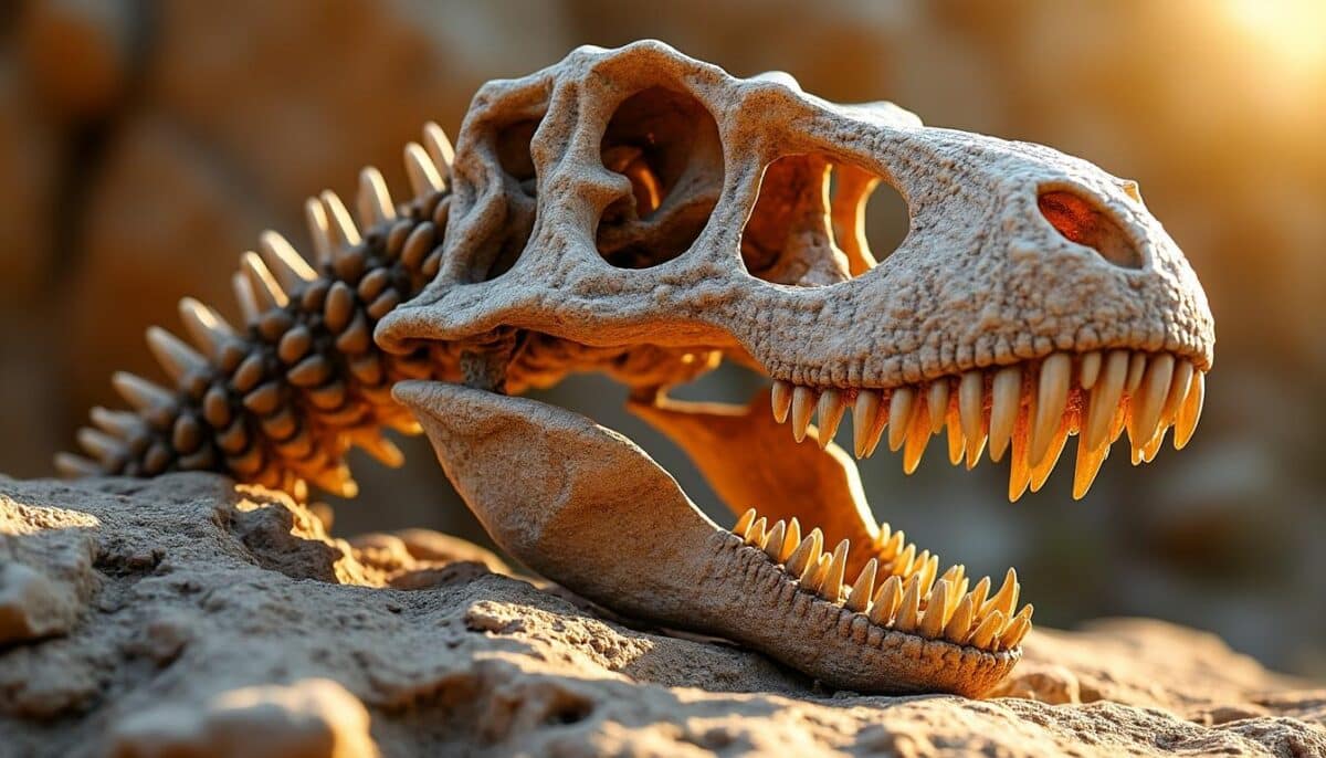 entdecken sie die faszinierende welt der paläontologie mit einem außergewöhnlich gut erhaltenen fossilen schädel, der eine neu entdeckte dinosaurierart enthüllt.