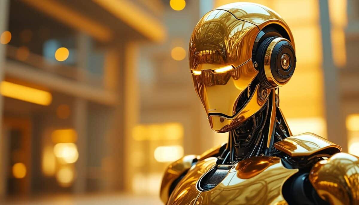 entdecken sie, wie teslas goldener roboter optimus das unternehmen revolutionieren und bis zu 80 % seines wertes ausmachen könnte. erfahren sie alle details über diese bahnbrechende technologische innovation.