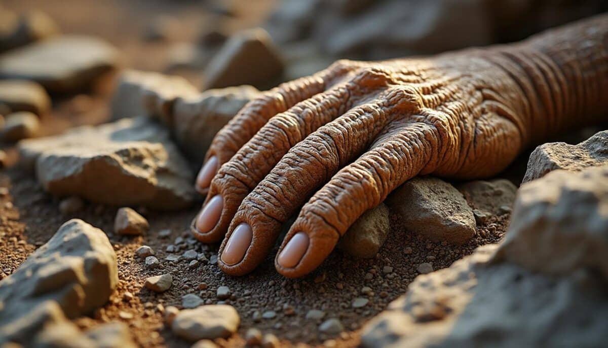 eine neue studie zeigt, dass unsere finger ihre entstehung einem prähistorischen after verdanken. forscher erklären, wie diese bahnbrechende entdeckung unser verständnis der menschlichen evolution verändert.